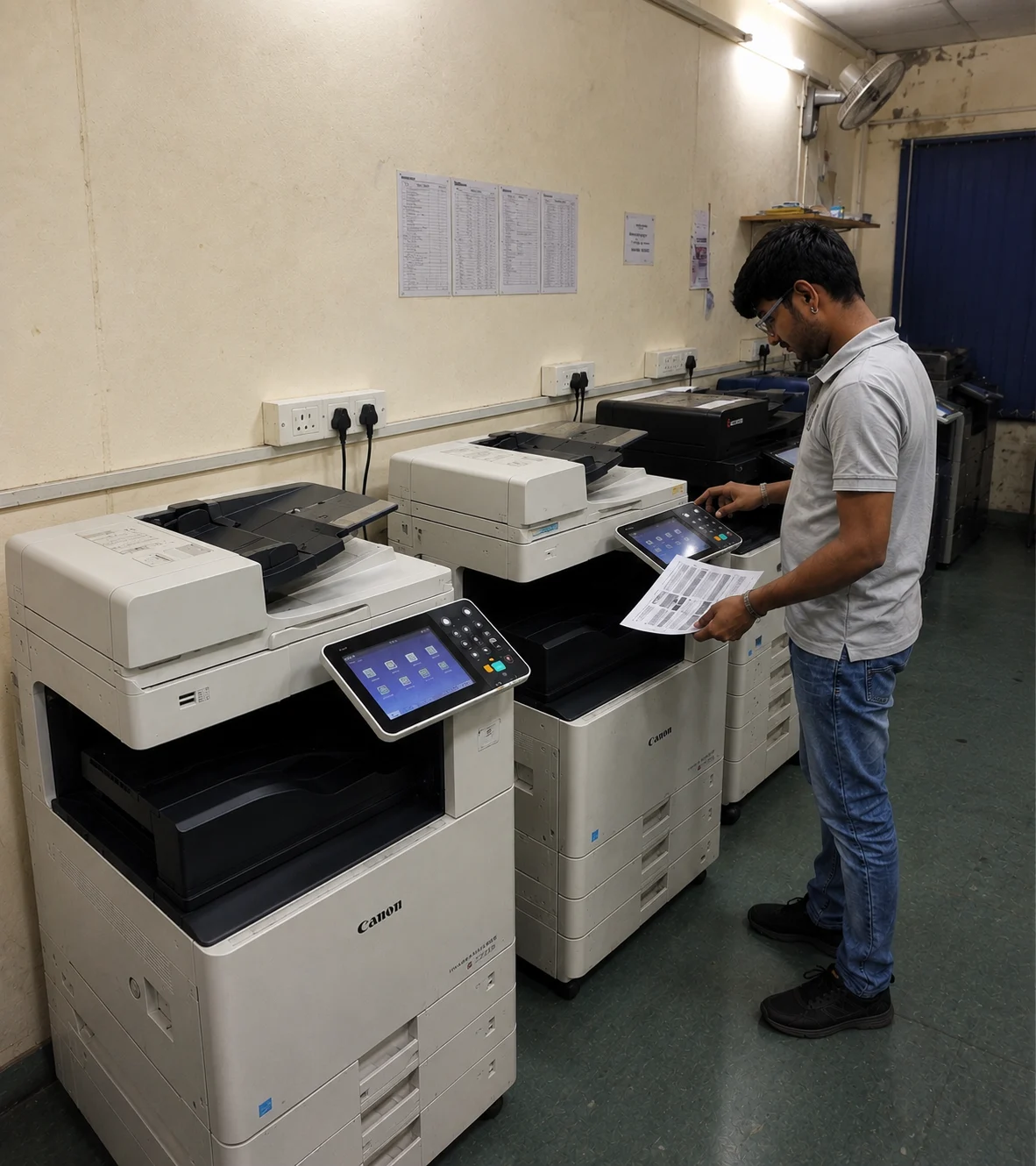 Machine Testing Bay